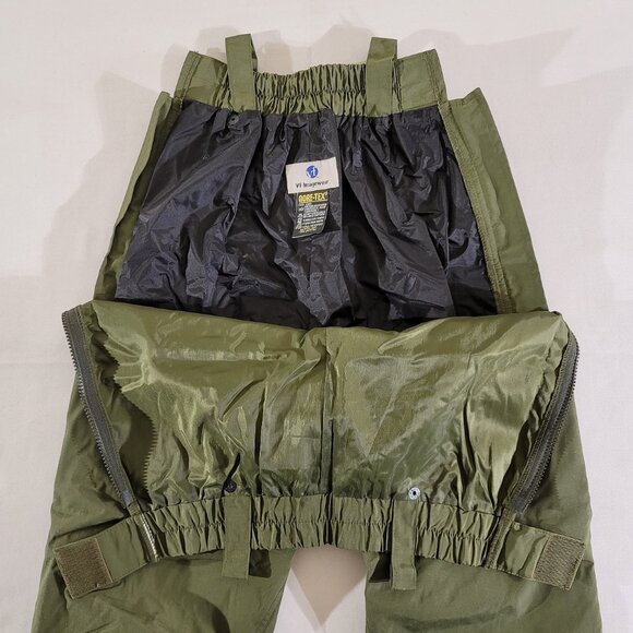 GORE-TEX SM/REG Snow/Rain Pants VF Imagewear Full Zip Motorcycle Ski Military - Picture 3 of 5